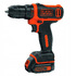 Аккумуляторная дрель-шуруповерт Black&Decker BDCDD12B