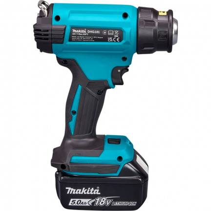 Фен строительный аккумуляторный Makita DHG181RT1J