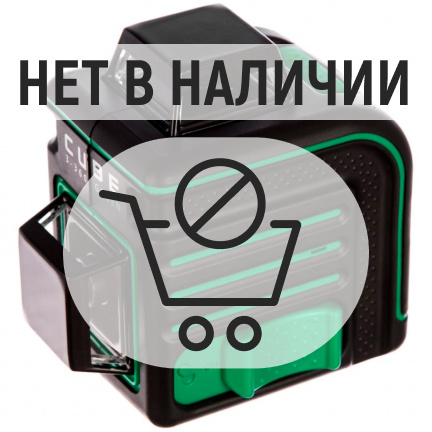 Лазерный уровень ADA CUBE 3-360 GREEN Basic Edition + Лазерный дальномер ADA Cosmo 50 + Штатив-штанга ADA SILVER PLUS