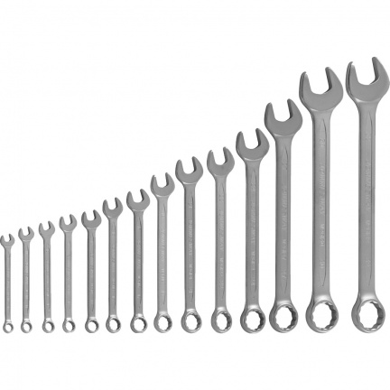 Набор комбинированных ключей Jonnesway 14шт в чехле W26114S