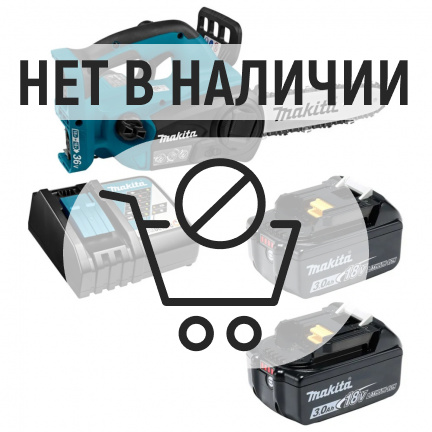 Аккумуляторная цепная пила Makita DUC302RF2