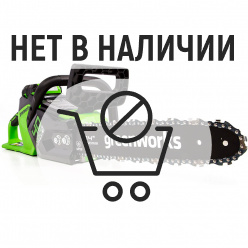 Аккумуляторная цепная пила Greenworks GD40CS15 (без акк, без з/у)