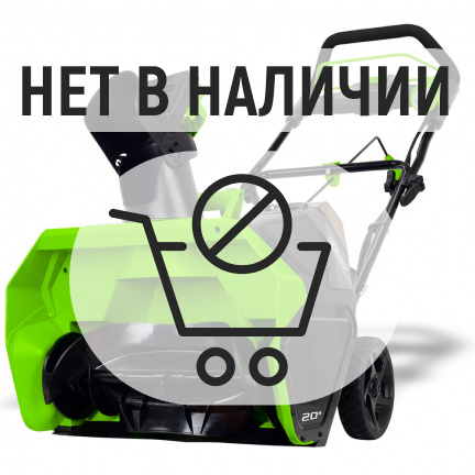 Аккумуляторный снегоуборщик Greenworks GD40STK5