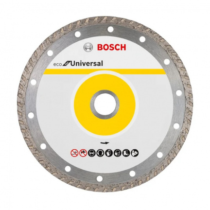 Диск алмазный универсальный Bosch 230х22.2мм Turbo ECO (048)