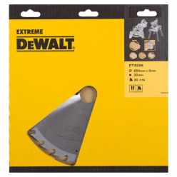 Диск пильный по дереву DeWalt DT4226 250х30мм 30T