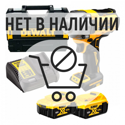 Аккумуляторный гайковерт DeWalt DCF891P2T ударный