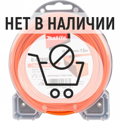 Леска для триммера Makita 2.4мм квадратная 15м (E-02808)